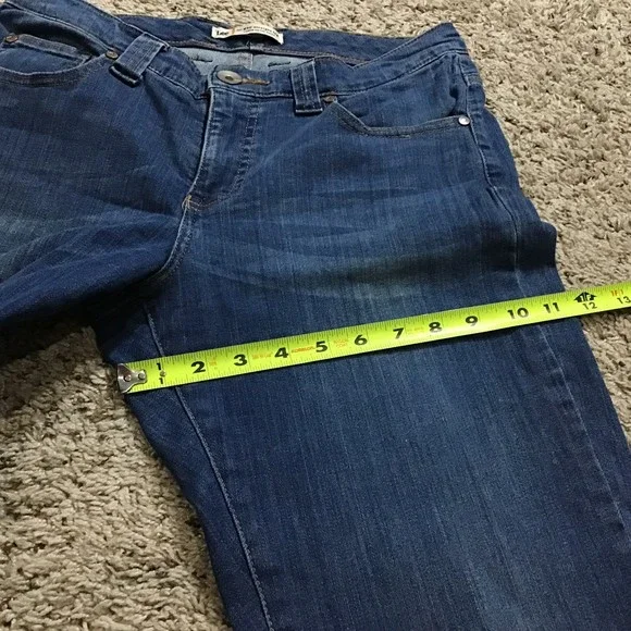 Lee Women's Jeans Size 6 Medium Straight Leg Back Pocket Flaps - Picture 7 of 13